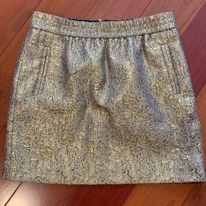 Loft Gold Skirt